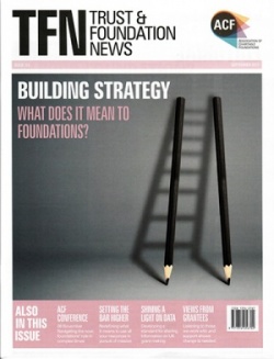 Cover of Trust and Foundation News Magazine - IMagine Foundation (IF Trust)