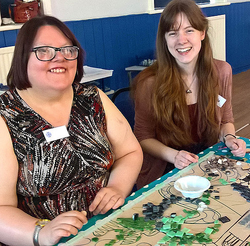 Artizan International Downs Syndrome craft activity. Partner with the IF Trust
