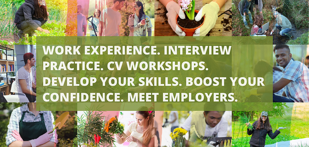 IF Trust partner charity Grow exists to inspire hope and unlock potential in 16-24 year olds - image showing various aspects of their work